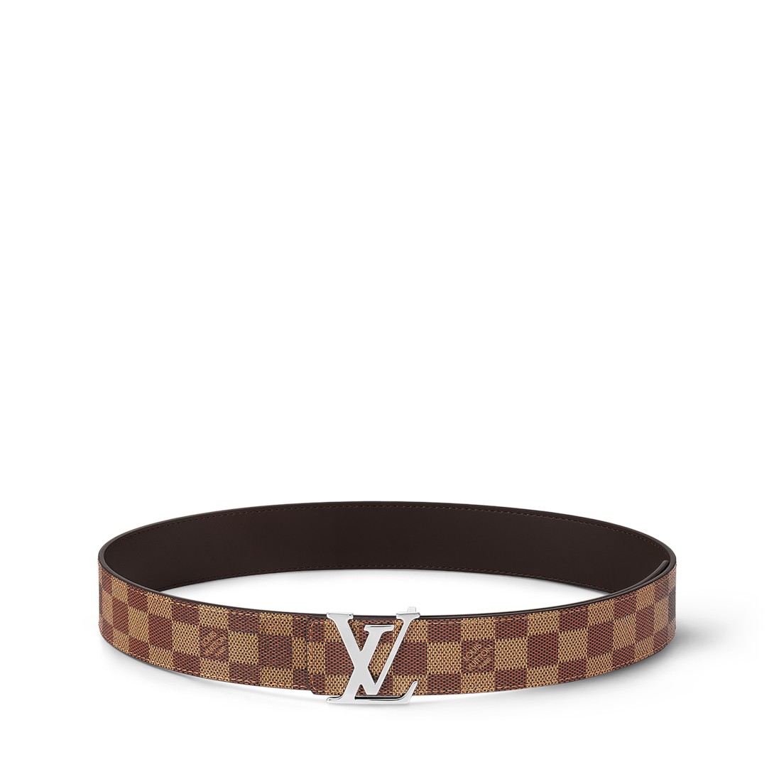 LV Initiales 40mm Reversible Belt Damier Graphite Canvas - Holiday